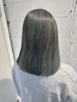 リュネッツ あざみ野店(lunettes)&nbsp;【白髪ぼかし】ハイライトペールブルー