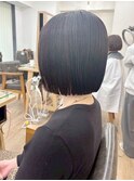 小顔タッセルボブ×似合わせカット[ボブ/縮毛矯正/丸型卵型】
