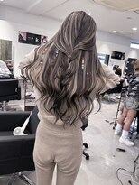 キング 高槻(K!ng) 縮毛矯正髪質改善ハイライトレイヤーカット枚方美容室エクステ