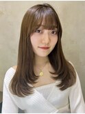 可愛いレイヤーカット