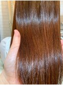 髪質改善セミロング