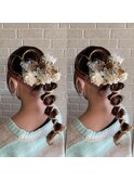 成人式ヘアセット