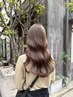 ★学割U24★ ナチュラルオーガニックカラー＋クイックTR￥3000