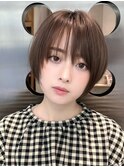 髪質改善/ハイライト/ブリーチ/ベージュ/レイヤーカット/韓国