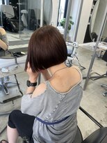 トゥエル バイ ディプティモイラ(tuelu by dipty MOILA)&nbsp;ミニボブ/ブラウンカラー