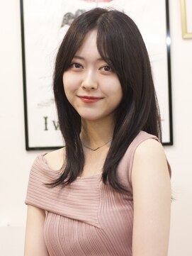 サロン ハナノ(Salon Hanano) ミディアムくびれヘア