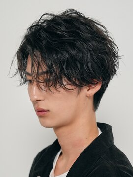 フィフス 原宿(fifth) 原宿ルーズパーマシャドウパーマメンズパーマフリンジカット30代