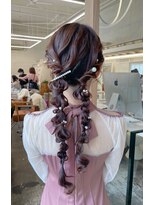 ノード(NODO)&nbsp;ツイン編みおろしヘア