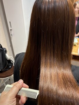 ユーリカ リチェルコ 四天王寺前夕陽ケ丘店 髪質改善カラー