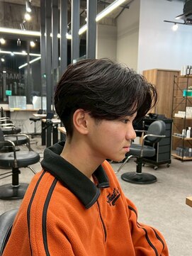 リッチブランドアンドコー(Rich Brand&Co) 七三フェード ビジネスマン メンズカット フェードカット