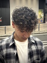 ヒロギンザ 難波店(HIRO GINZA) ツイストスパイラル×スキンフェード