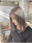 シルキーベージュ/大宮/ダブルカラー/ブリーチ/ボブ/髪質改善