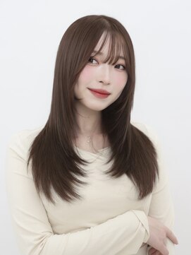 ジーナ 梅田(Zina) 顔まわり/くびれ/レイヤーカット/髪質改善/大阪/kyoka