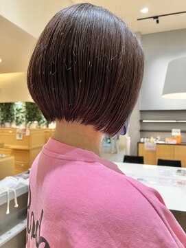 似合わせカット/ボブカット/酸性ストレート