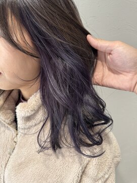 #インナーカラー × #パープル