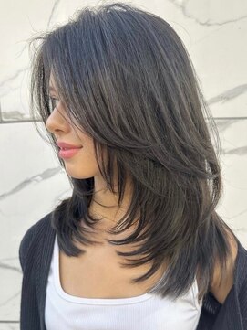 アリエッタ ギンザツー(ARIETTA GINZA2) 小顔/オリーブグレー/ココアベージュ/黒髪/暗めカラー/髪質改善