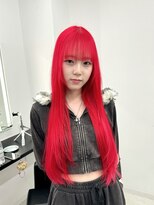 エゴ 池袋(EGO)&nbsp;レッドカラー/レイヤーカット