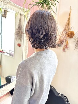 ラッシュグラス(Rush grass) ボブパーマ◎20代30代40代50代60代