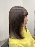 ダークグレージュ◯emi/川崎/春/イメチェン/入学/前髪/oggiotto