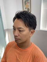 ココナ ヘア メゾンプリュス(cocona hair maison+)&nbsp;メンズ/ツーブロ/かきあげスタイル/大阪/天王寺