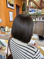 アース 長崎大村店(HAIR&MAKE EARTH)&nbsp;透明感たっぷりのグレーカラー♪