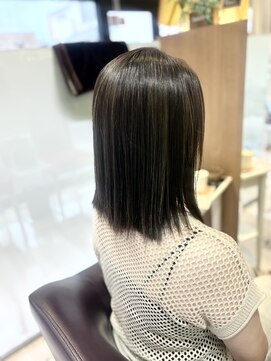 エル バイ ファースト(L by first) 【L by first】縮毛矯正にハイライト　20代/30代/40代