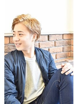 ボンズ ヘアー 港店(Bonds Hair) ＢＯＮＤＳキャプテン　ゴールドアッシュＭＯＴＥショート