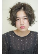 アクトジャム(ACT jam)&nbsp;外ハネルーズウェーブショートボブ