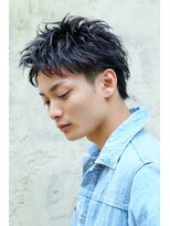 リップス 原宿(LIPPS)&nbsp;ビジカジ ツーブロック アップバング 無造作ショート ネープレス