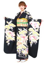 ゲッカビジン(GEKKABIJIN)&nbsp;レンタル振袖FS-45 37000円《東京着物レンタル/六本木月下美人》