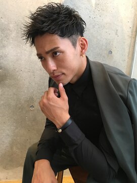 リップスヘアー 銀座(LIPPS hair) 【LIPPSRayGINZA 】#ジェンツ#銀座#ジェットモヒカン#刈り上げ