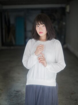 エマージュ 蒲田(Emerge) ひし形カールボブ×小顔フリンジバング