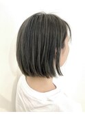 【アッシュカラー】オリーブグレー