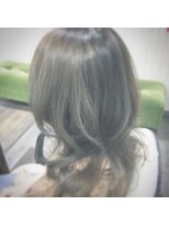 ヘアースペース 練馬店(hair space COCO)&nbsp;ウルフレイヤーとバレーヤージュグラデーション コラボ
