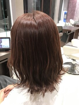 アース 高崎店(HAIR & MAKE EARTH) ブリーチなし　ピンクカラー