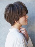 前髪あり大人ショート20代30代40代【AIN.表参道】川原大地