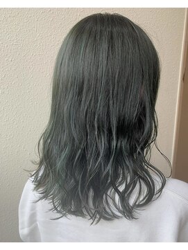 マーシアバイアルティナ 蒲田店(Marcia by artina) 暗髪グリーン[Marcia蒲田]
