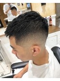 【LUDLOW BROS.】KurashigeMiyabi 濡れパンクロップ フェード