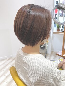 モリオ フロム ロンドン 大宮2号店(morio from London) 【morio大宮2号／米村】30代丸みショート