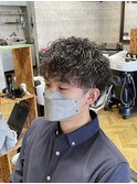 スパイラルパーマ