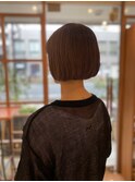 切りっぱなしボブ