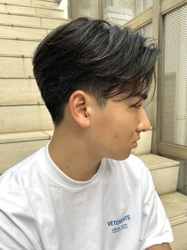 ニコ トウキョウ ヨコハマ(nico) メンズ/センターパート/ニュアンスパーマ