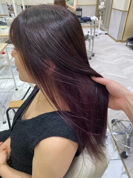 ゼスト フィーノ(ZEST fino) 【橋本姫奈】髪質改善×ピンクバイオレットカラー