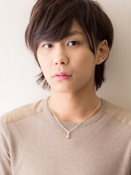 モッズヘアー メン 戸田公園店(mod's hair men) アースカラーのアンニュイウルフの無造作こなれヘアc戸田公園