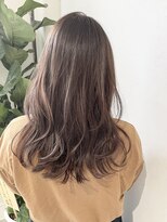 フェルナ(FERNA) 【大人可愛いセミロングレイヤー透明感マロンベージュ】