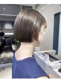 くびれヘア/顔周り/韓国/ボブ/レイヤーカット/前髪/カラー/渋谷