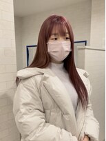 シェミール(CHEMIR)&nbsp;ピンクカラー×ブリーチカラー【四日市】