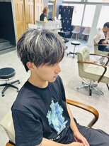 フォンド 津田沼(fond.)&nbsp;ベリーショート/ダークアッシュ/ニュアンスパーマ/韓国マッシュ