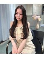 リリー(Lilley) 【lilley 稲永麻衣】レイヤーカット+ダブルカラー+韓国ヘア