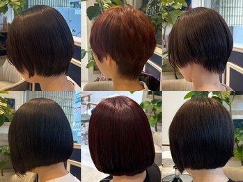 アンソル オブ リシェール(N'SOL of RICHAIR)の写真/骨格/髪質を考えた似合わせカット◎小顔に見える美シルエットで,大人可愛いショートstyleに*[越谷/学割U24]